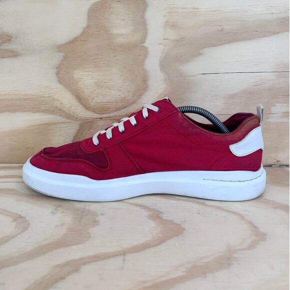 Cole Haan - GrandPro Rally Canvas Court- Sneakers - Red - Men's - 10.5M - C34714 - Picture 4 of 9